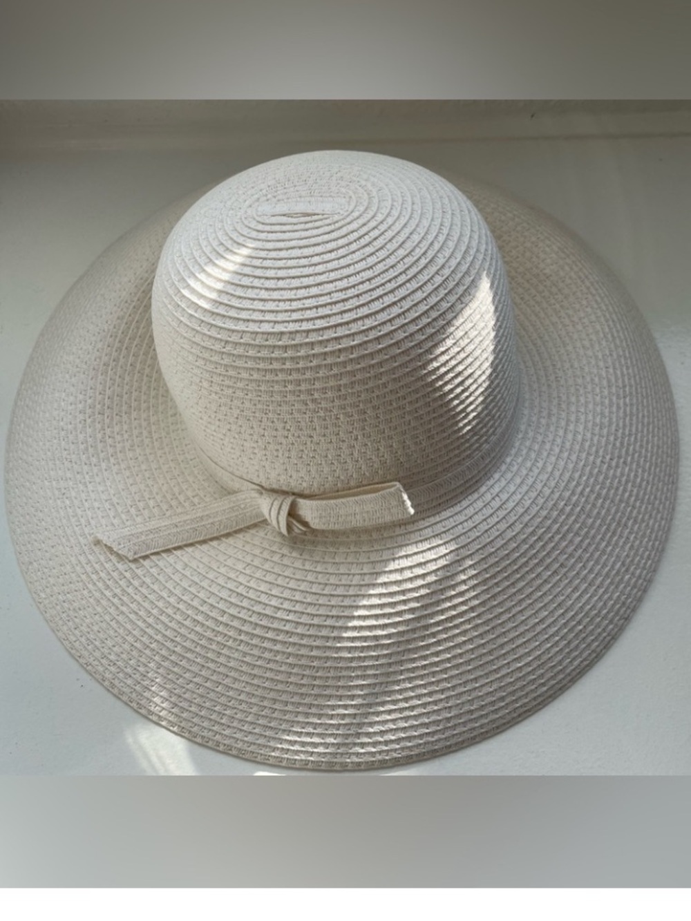 Nordstrom packable floppy hat white one size